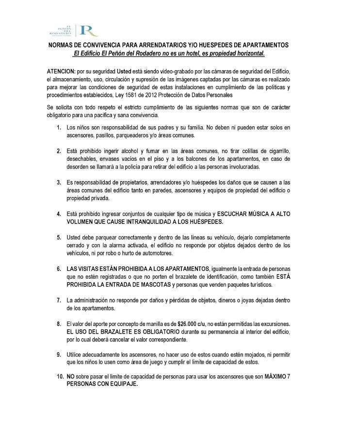 Appartamento Edificio El Penon Del Rodadero Santa Marta  Esterno foto